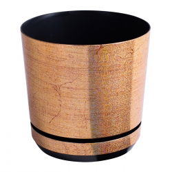 Kerek növényi cserép "Dekor" - 26 cm - napsugarak - 