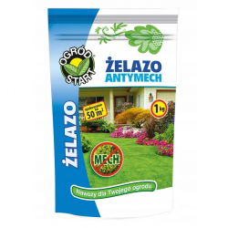 Železov antimoss - najučinkovitejše gnojilo za travnike, ki jih preplavi mah - Ogród-Start - 1 kg - 