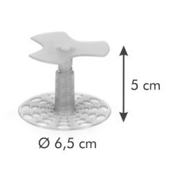 Tryckplatta - PRESTO - ø 6,5 cm - 2 st - 