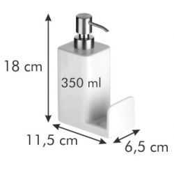Dispenser för diskmedel med en skurhållare - ONLINE - 350 ml - 