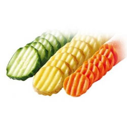 Decorative cutter and slicer - PRESTO; crinkle cutter