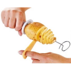 Potatis spiralskärare - PRESTO - 4 metallspett - 