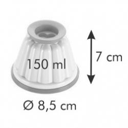 Budekopper / forme - DELÍCIA - 4 stk - 