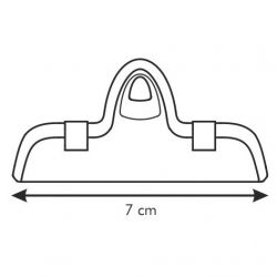 Taschenclips - PRESTO - 7 cm - 4 Stk - 