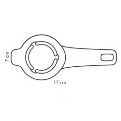 Egg separator - DELÍCIA, egg yolk and white separator