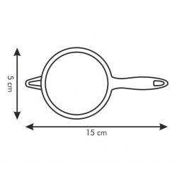 Sil i rustfrit stål - PRESTO - ø 5 cm - 