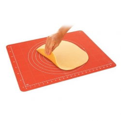 Konditorbord med klips - DELÍCIA SiliconPRIME - 60 x 50 cm, ælteplade - 