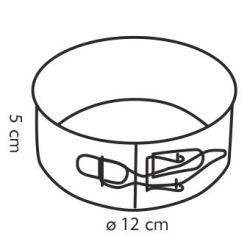 Springform - DELÍCIA - ø 12 cm - 