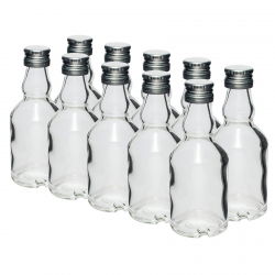 Sæt med 50 ml &#39;Maluch&#39; (Bambino) flasker - 10 stk - 