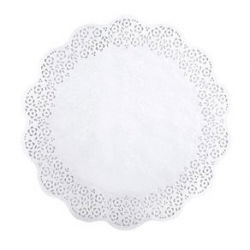 Paper cake mat - DELÍCIA - ø 36 cm - 8 pcs