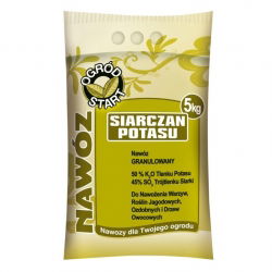 Sulfato de potássio - fertilizante granulado de jardim - 5 kg - 