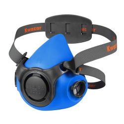 Silicone dusting protection face mask with filter - Kwazar