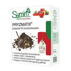 „Pryzmatix BIO“ - paruošiamasis komposto ruošinys su gyvomis bakterijomis - „Sumin®“ - 900 g - 