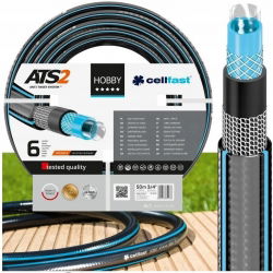 Tubo da giardino HOBBY ATS2 3/4&quot; 50 metri extra resistente a sei strati - CELLFAST - 