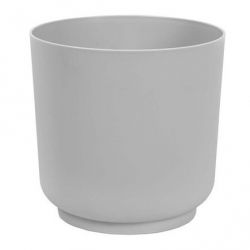 &quot;Satina&quot; ronde potomhulsel - 20 cm - platina - 