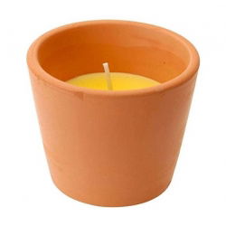 Sviečka odpudzujúca komáre - Citronella - výrobky zo zeminy - 