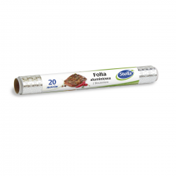 Rolă de folie de aluminiu în relief - 20 de metri - 