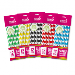 Paperiset cocktail-oljet - 12 kpl - 