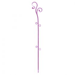 Orchidee en andere bloeiende plantensteun - Decor Stick - roze - 59 cm - 