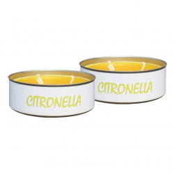 Anti-Mücken-Kerze - Citronella - 2 Stück - 