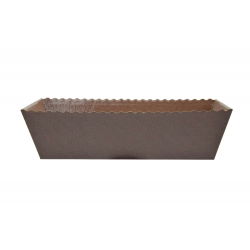 Matrita dreptunghiulara de copt "Easy Bake" - 20,2 x 6,8 x 6,2 cm - maro - 20 buc - 