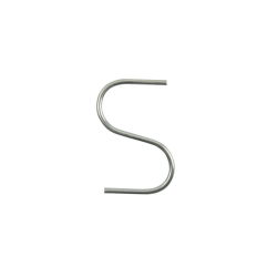 S-formede røykkroker - 6 cm - 100 stk - 