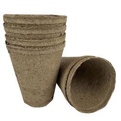Rund torvgryte ø11 x 13 cm - 1 stk - 