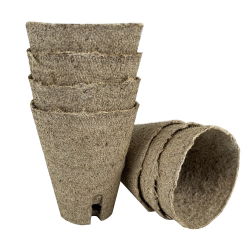 Runde torvpotter ø7 cm x 8 cm - 5 stk - 