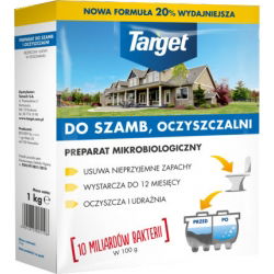 Cesspool y agente de limpieza de plantas de tratamiento de aguas residuales domésticas - Target - 1 kg - 