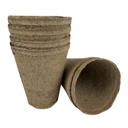 Rund torvpotte H11 x Ø10 cm - 1 stk - 