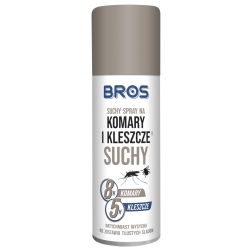 Spray secco per zanzare e zecche - BROS - 90 ml - 