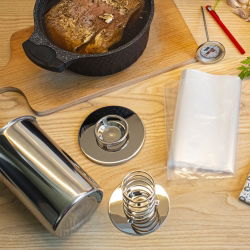 Sacchetti di cottura in plastica per la pentola per prosciutto a pressione piccola (capacità 1,5 kg) - 20 pezzi - 