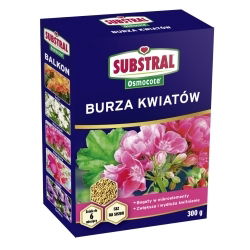 "Burza Kwiatów Balkon" (Ziedu vētra - Balkons) Ilgstošs balkona augu mēslojums - Substral® - 300 g - 