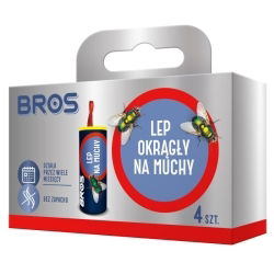 Lepící papírové lapače much - 4 ks - 