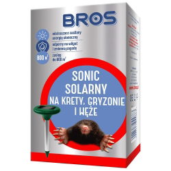 Repellente ad Ultrasuoni Solare: Una soluzione contro talpe, serpenti e roditori