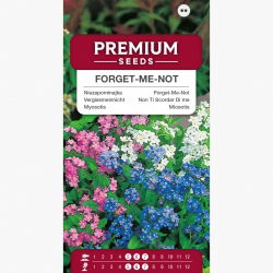 Alpine Forget-Me-Not gemengde zaden - Myosotis alpestris - 800 zaden