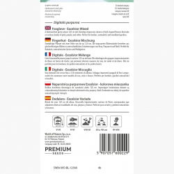 Degetel - Excelsior - Digitalis purpurea - Înălțime remarcabilă, impact vizual - Semințe proaspete