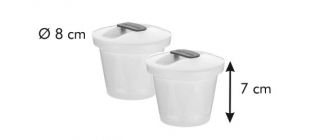 Ciotola per cuocere uova microonde - PURITY MicroWave - 2 pz - 