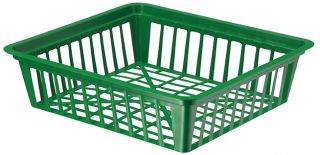 Canasta rectangular de bulbos de flores - 20 x 10 cm - 