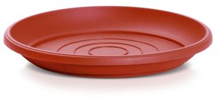 "Terra" outdoor pot saucer ø 25 cm - terracotta-coloured