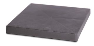 Plataforma de maceta con ruedas cuadrada para macetas "Mobile Platform Square" - 29 cm - gris antracita - 