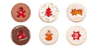 Christmas cookie gingerbread cutters - DELÍCIA - 8 pcs