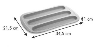 Baguette mould - DELLA CASA - 