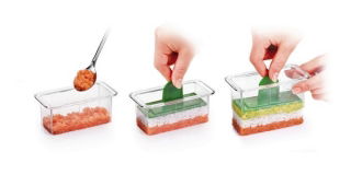 Food shaping moulds - PRESTO FoodStyle - rectangles - 3 pcs