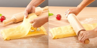 Ravioli maker, mould - DELÍCIA - for 10 square ravioli