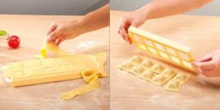 Ravioli maker, mould - DELÍCIA - for 10 square ravioli