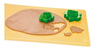 Two-sided cookie cutters - Christmas trees - DELÍCIA - 4 sizes