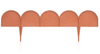 Garden fence - Garden Line - 10 m - Terracotta