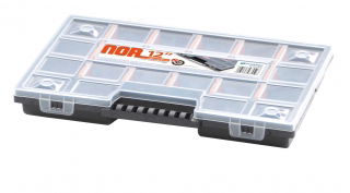Tool organizer with movable dividers - 19.5 x 29 cm - NOR