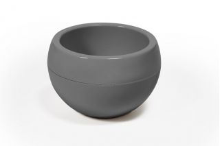 Round flower pot - Kula - 30 cm - Anthracite